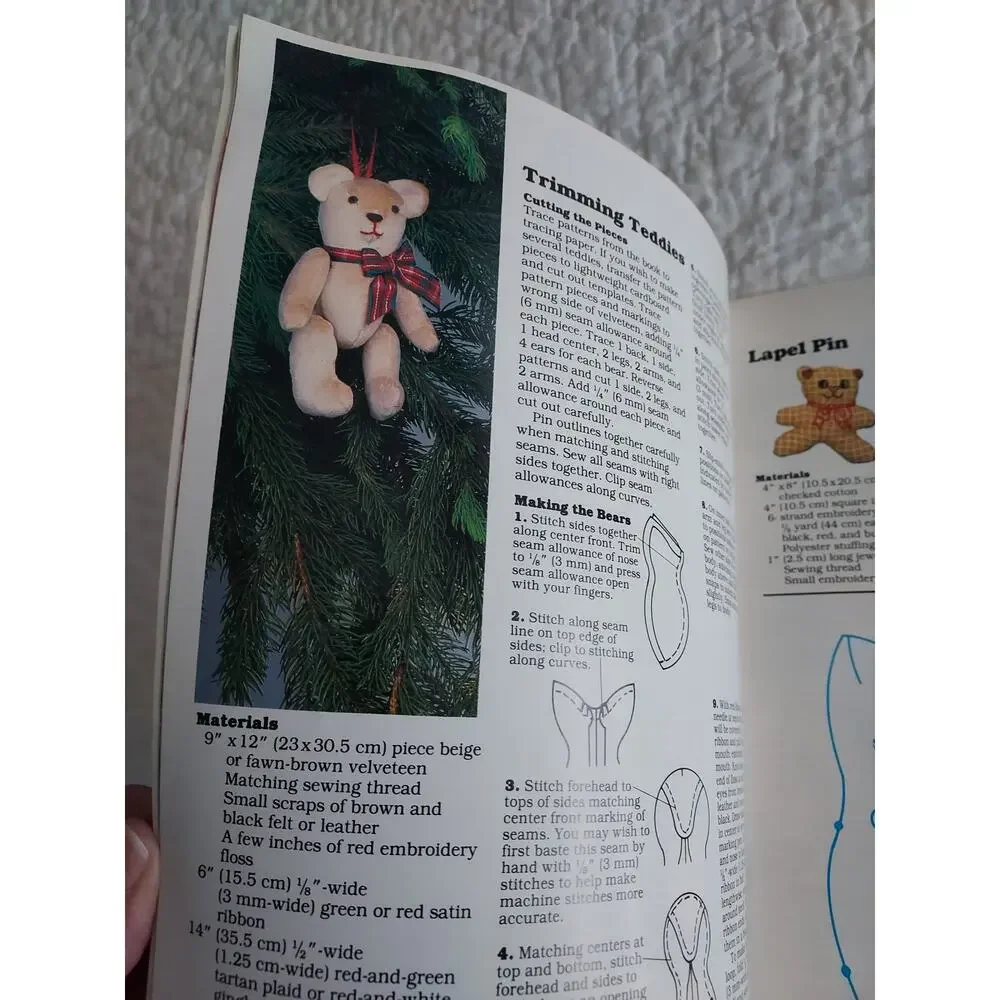 Vintage teddy bear patterns 2 books LOT Bears of Different Cut AND Bears Bazaar